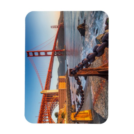 De Golden Gate Bridge van het Fort Point Magneet (Verticaal)