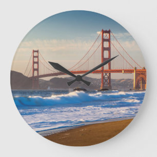 De Golden Gate Bridge vanuit Baker Beach Grote Klok