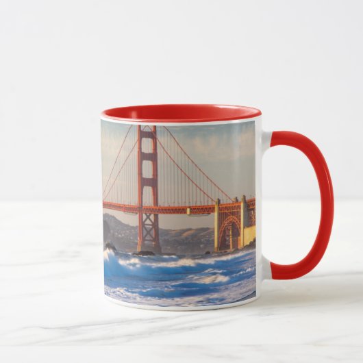 De Golden Gate Bridge vanuit Baker Beach Mok (Rechts)