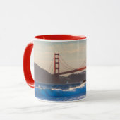 De Golden Gate Bridge vanuit Baker Beach Mok (Voorkant links)