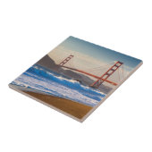 De Golden Gate Bridge vanuit Baker Beach Tegeltje (Zijkant)