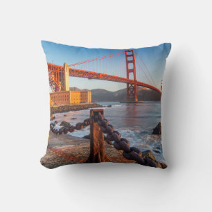 De Golden Gate Bridge vanuit Fort Point Kussen