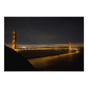 De Golden Gate Bridge vanuit Marin 2 Foto Afdruk