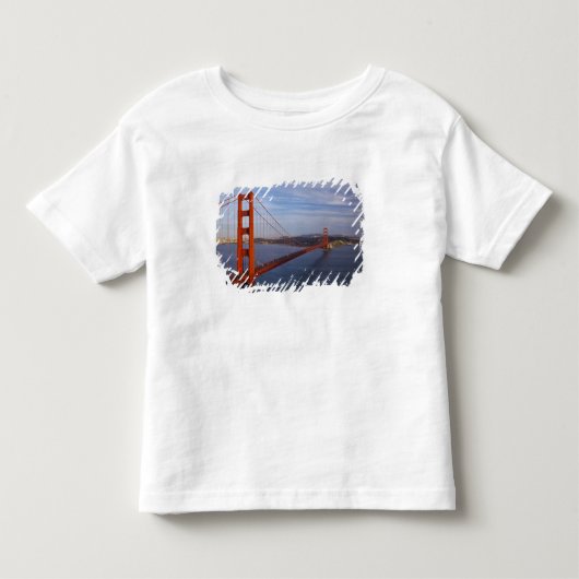 De Golden Gate Bridge vanuit Marin Kinder Shirts (Voorkant)