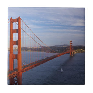 De Golden Gate Bridge vanuit Marin Tegeltje