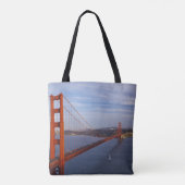 De Golden Gate Bridge vanuit Marin Tote Bag (Achterkant)