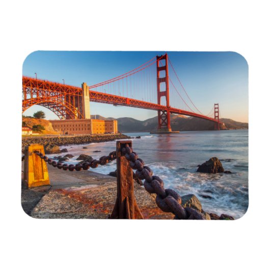 De Golden Gate-brug vanuit Fort Point Magneet (Horizontaal)