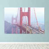 De Golden Gate Canvas Afdruk (Insitu (Houten vloer))