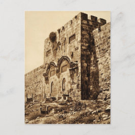De Golden Gate in Jeruzalem Briefkaart