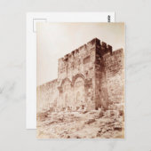 De Golden Gate in Jeruzalem, Heilig land Briefkaart (Voorkant / Achterkant)