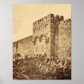 De Golden Gate in Jeruzalem Poster (Voorkant)