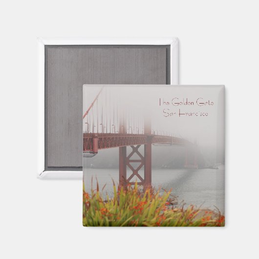 De Golden Gate San Francisco Magneet (Voorkant / Achterkant)