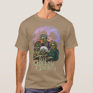 De Golden Ghouls Halloween Zombie Illustratie Ar T-shirt