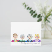 De Golden Girls Notitiekaarten (Staand voorkant)