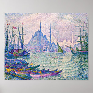 De Golden Horn, Minarets   Paul Signac   Poster