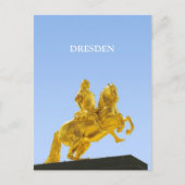 De Golden Horseman Briefkaart (Voorkant)