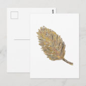De Golden Leaf-1 Post-kaart Briefkaart (Voorkant / Achterkant)