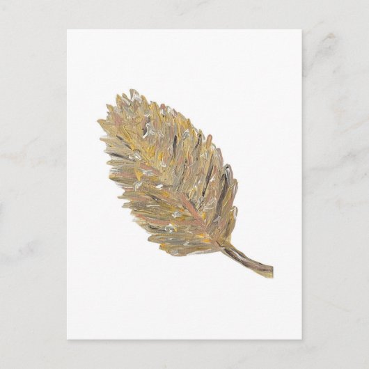 De Golden Leaf-1 Post-kaart Briefkaart (Voorkant)
