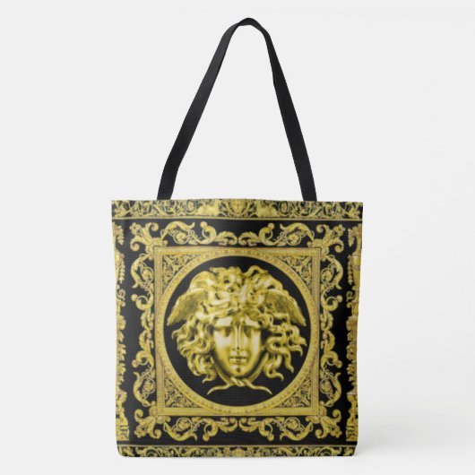 De Golden Medusa-Canvas tas (Voorkant)