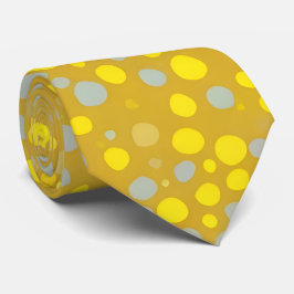 De Golden Polka Dot Stropdas