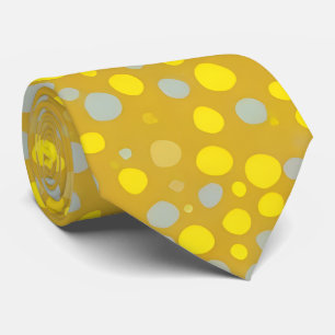 De Golden Polka Dot Stropdas