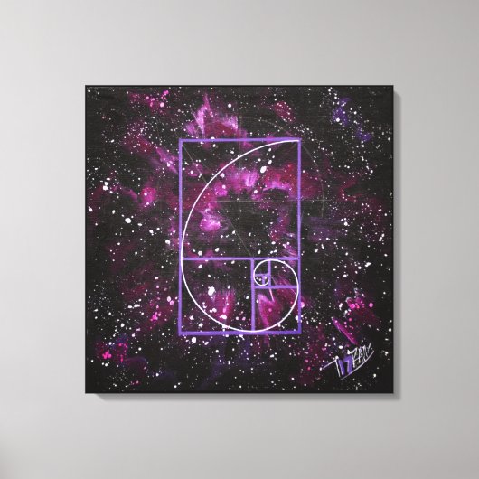 De Golden Ratio Canvas Afdruk (Voorkant)