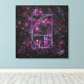 De Golden Ratio Canvas Afdruk (Insitu (Houten vloer))