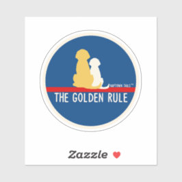 De Golden Rule Dogs Vinyl Sticker
