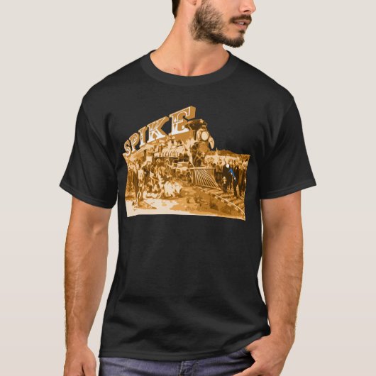 De Golden Spike T-shirt (Voorkant)