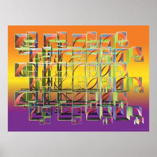 De Golden Spiral Poster (Voorkant)