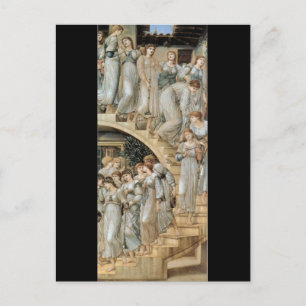 De Golden Stairs, Sir Edward Burne-Jones Briefkaar Briefkaart