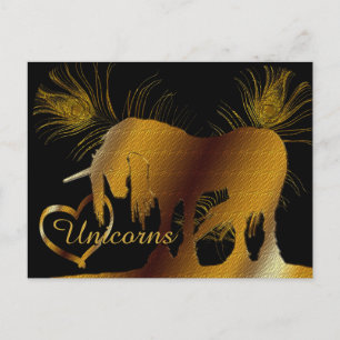 De Golden Unicorn Briefkaart