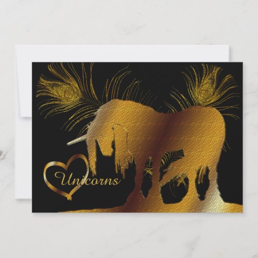 De Golden Unicorn Kaart (Voorkant)