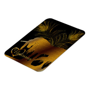 De Golden Unicorn Magneet