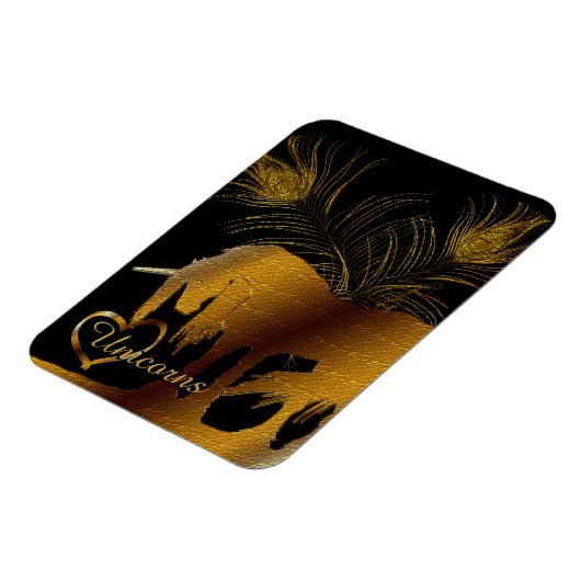 De Golden Unicorn Magneet (Linkerzijde)