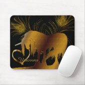 De Golden Unicorn Muismat (Met muis)