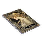 De Golden Woman gepersonaliseerd Notitieboek (Rechterzijde)