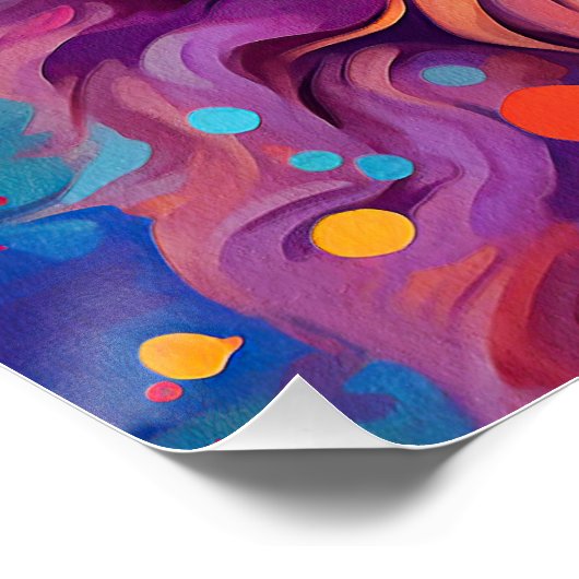 De Goldendoodle Dog 001 - Zetton Ziana Perfect Poster (Hoek)