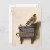 De Goldfinch Briefkaart (Voorkant / Achterkant)