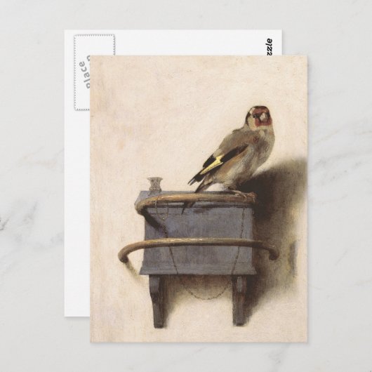De Goldfinch Briefkaart (Voorkant / Achterkant)
