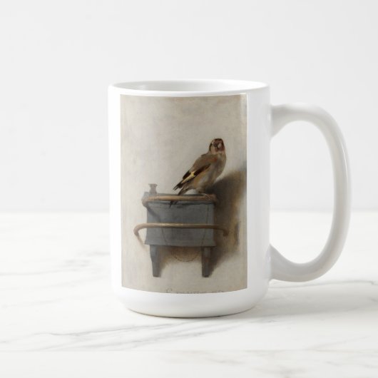 De Goldfinch Koffiemok (Rechts)
