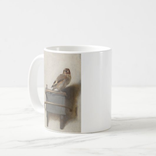 De Goldfinch Koffiemok (Voorkant links)