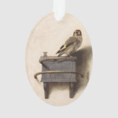 De Goldfinch Ornament (achterkant)