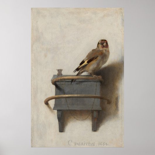 De Goldfinch Poster (Voorkant)