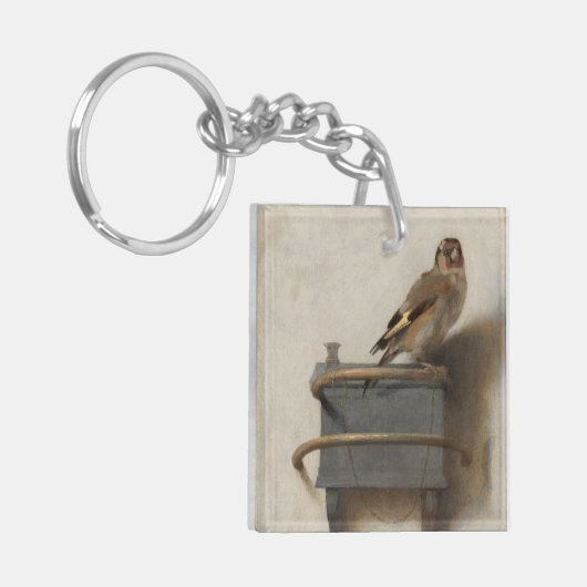 De Goldfinch Sleutelhanger (Voorkant Links)