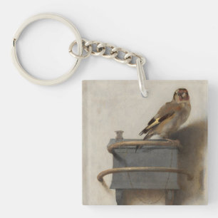 De Goldfinch Sleutelhanger