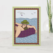 De golf_A_Greeting Kaart (Voorkant)