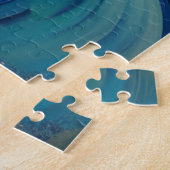 De golf bij zonsopgang legpuzzel (Zijkant)