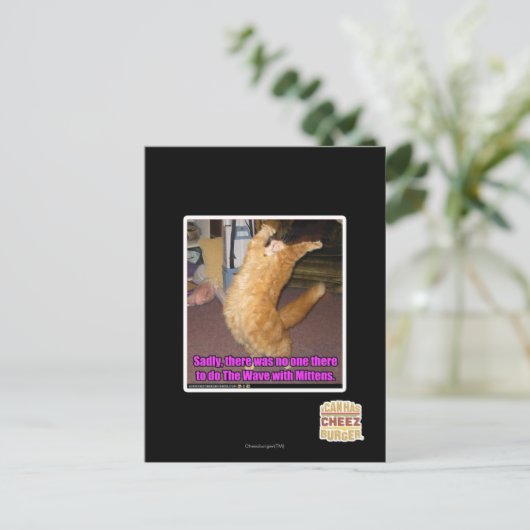 De golf briefkaart (Staand voorkant)