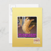 De golf briefkaart (Voorkant / Achterkant)